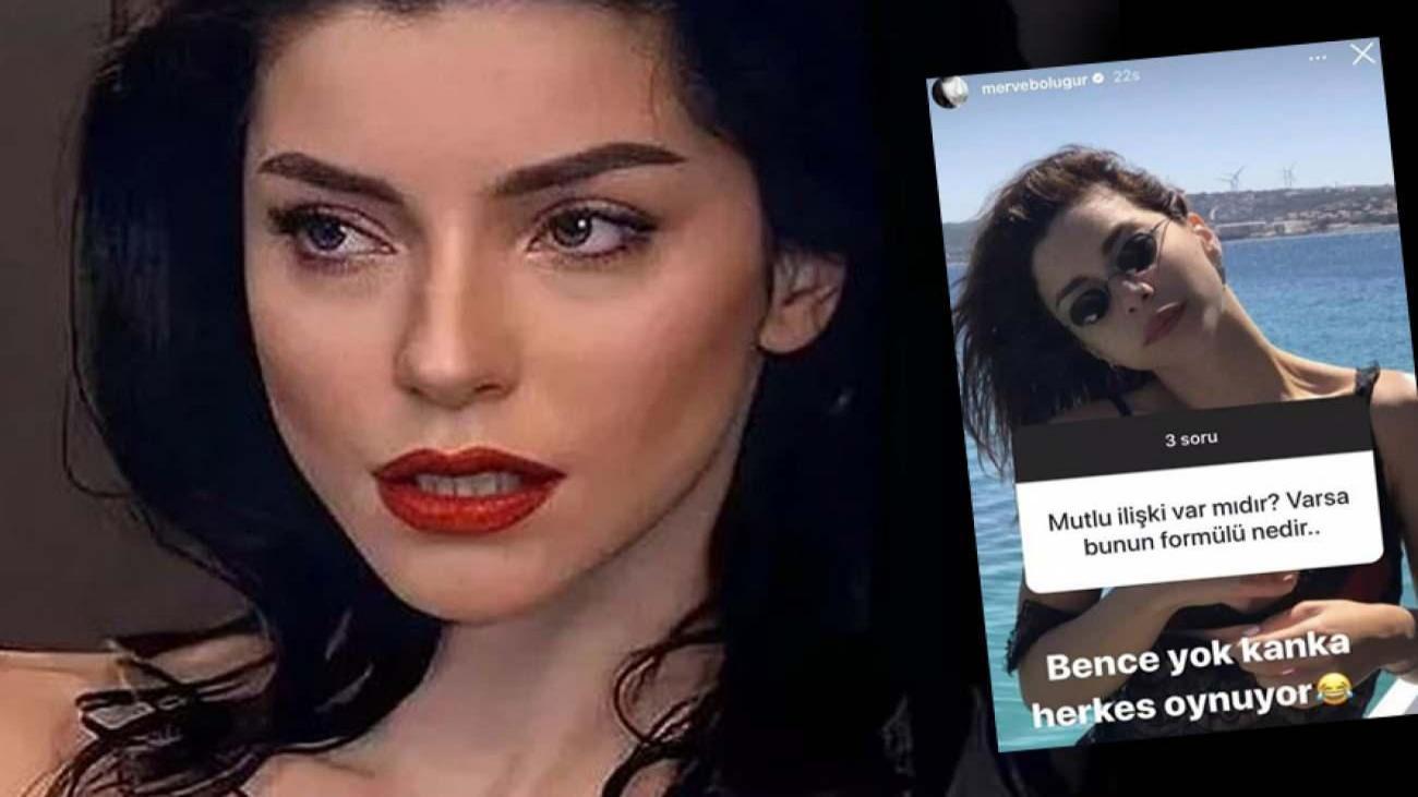 Merve Boluğur’dan şaşırtan fotoğraf kareleri geldi! Bir takipçisinin ilişki sorusana…