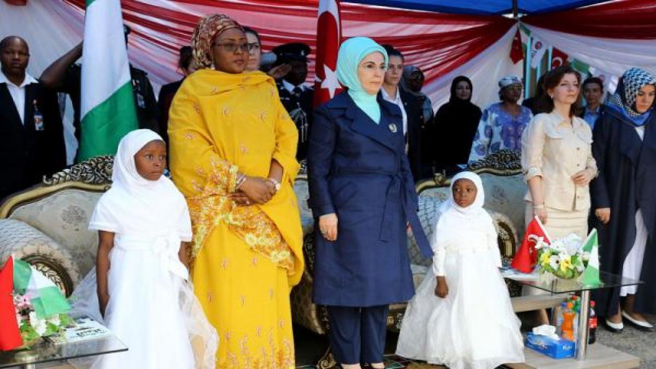 Emine Erdoğan’dan Buhari’nin desteğine teşekkür geldi!