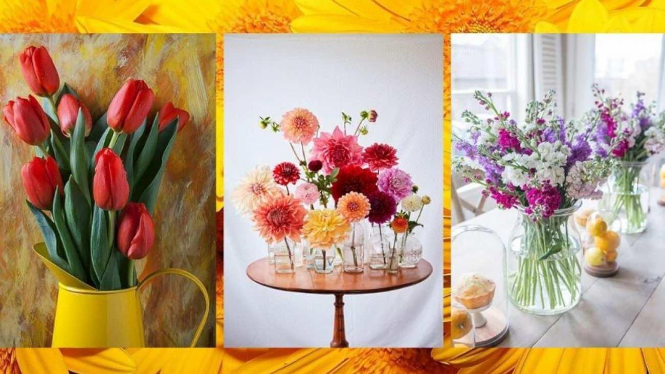 Ev dekorasyonunda çiçekler nasıl kullanılmalıdır? Çiçek dekorasyonu nasıl yapılır?