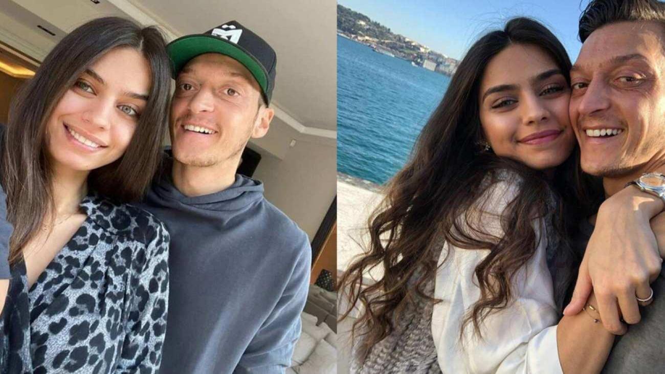 Mesut Özil eşi Amine Gülşe’ye aşkını haykırdı: Seni tüm kalbimle seviyorum!